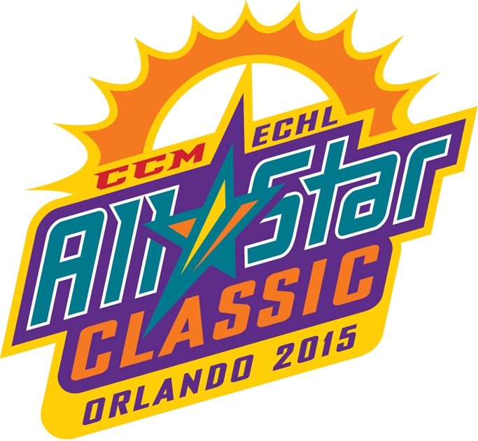 echl all-star game 2015 primary logo iron on heat transfer